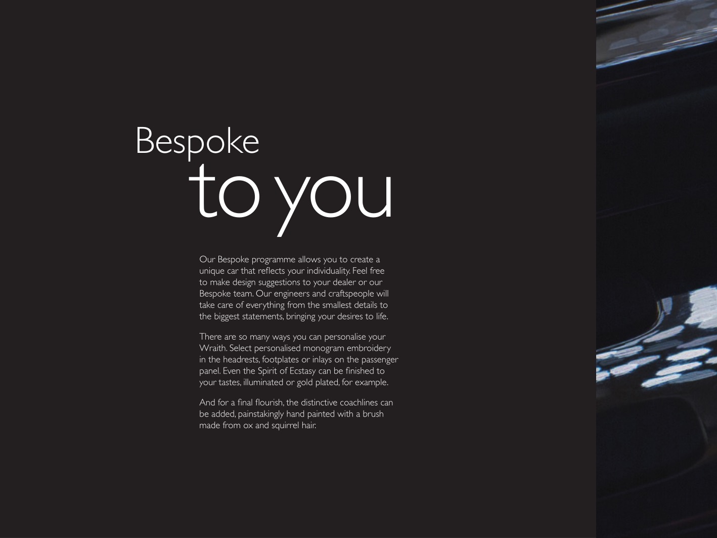 2014 Rolls-Royce Silver Wraith Brochure Page 22